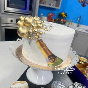 Pop the Bubbly Cake