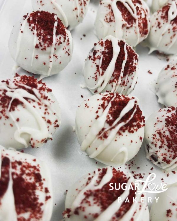 Red Velvet Cake Bites