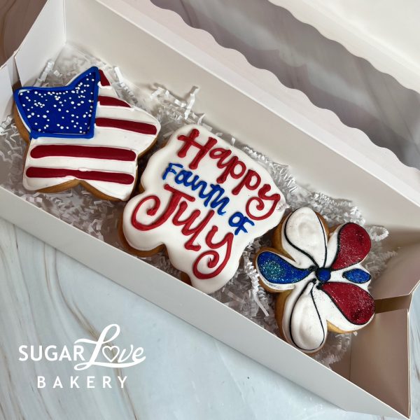 4th of July Cookie Set - Happy Fourth of July