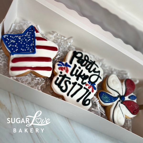 4th of July Cookie Set - Party Like It's 1776