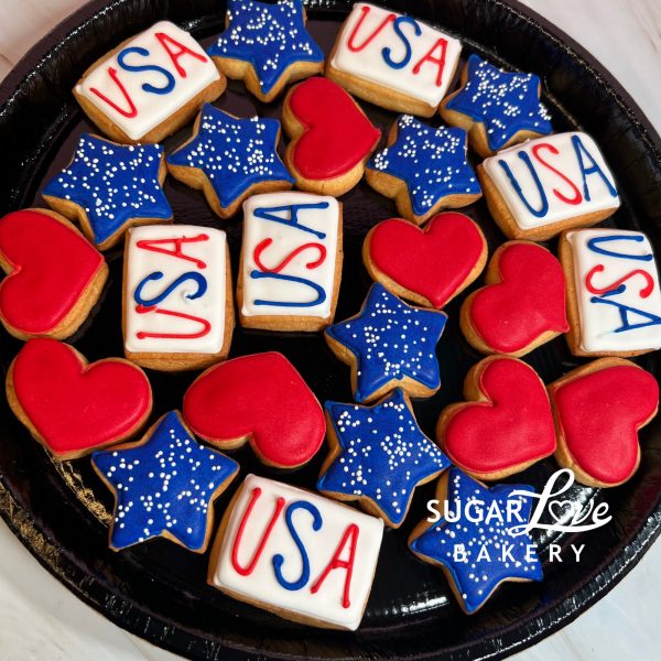 4th of July Mini Cookie Tray