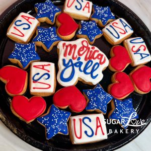 4th of July Mini Cookie Tray - 'Merica Y'all