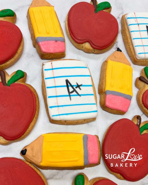 Back to School Decorated Cookes
