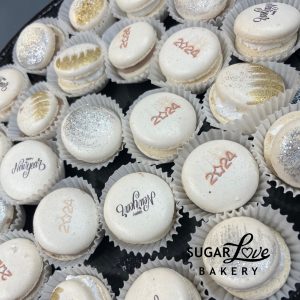 New Year French Macaron Tray